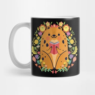 Jaguar book lover Mug